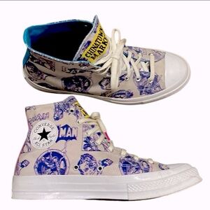 Converse Chinatown Market Chuck Taylor 70 Batman Ankle Sneakers Size 9.5…